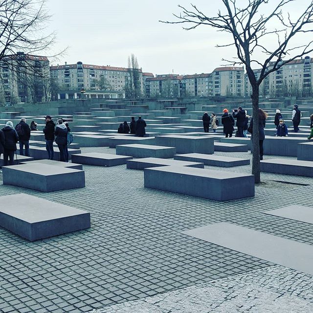 This was previously the home of Joseph Goebbels, Hitler’s propaganda minister. It has been replaced with this memorial to the murdered Jews of Europe.