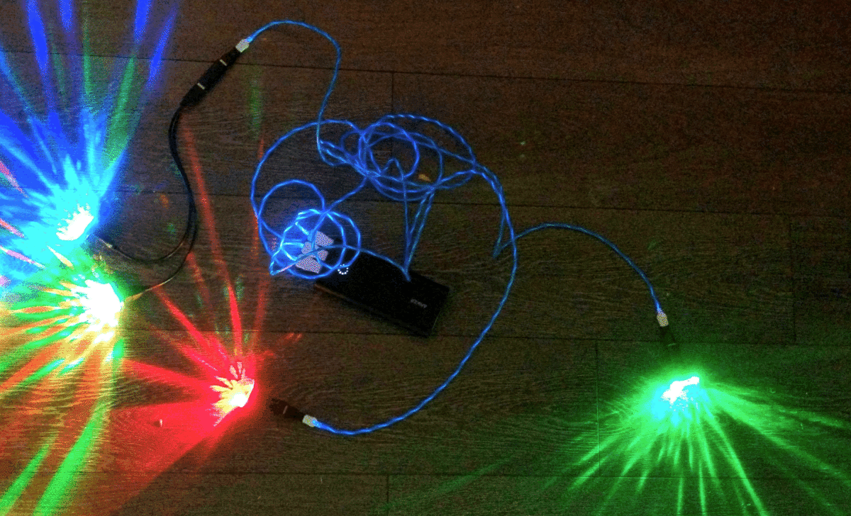Anti-Darkwadding with Sound-Reactive Lights