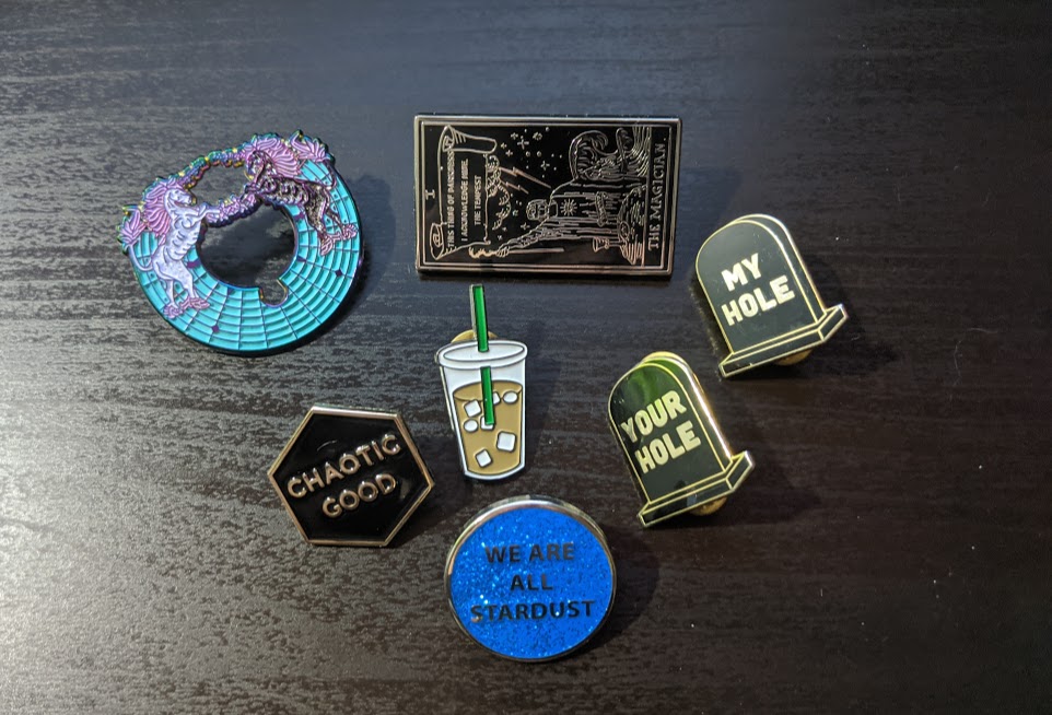 My Queer Enamel Pin Collection