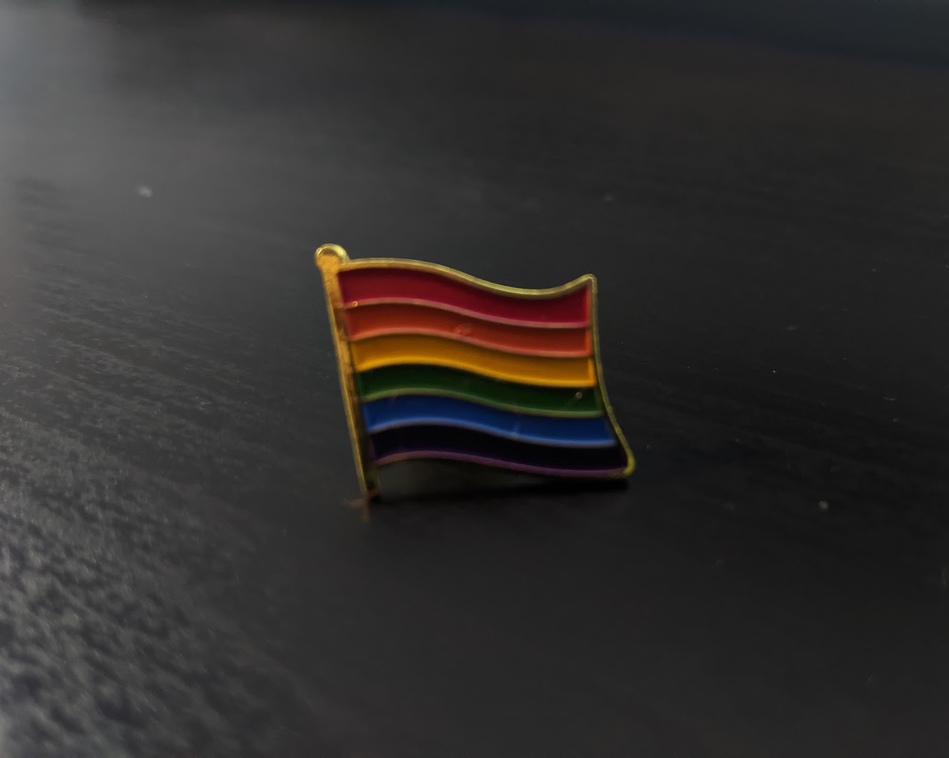 Rainbow Flag Enamel Pin